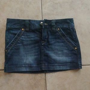 Express Jeans Skirt